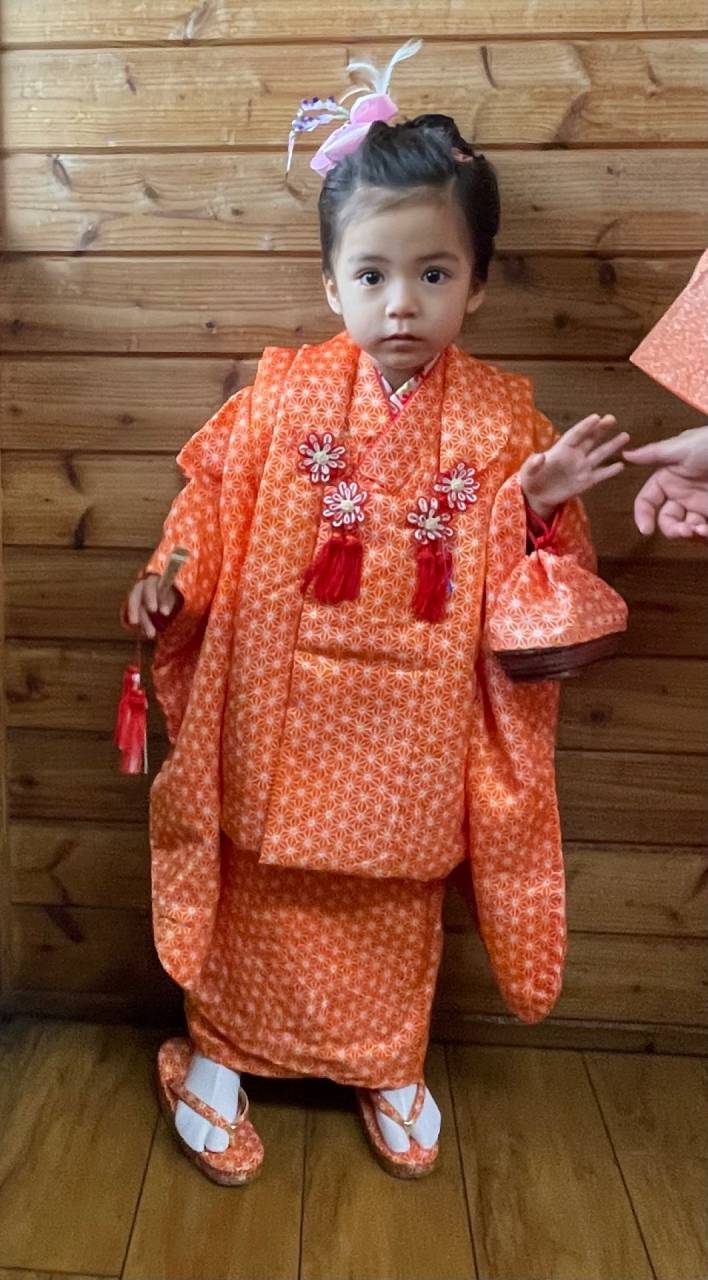 七五三　着付け　西武線　新井薬師前駅　中野区