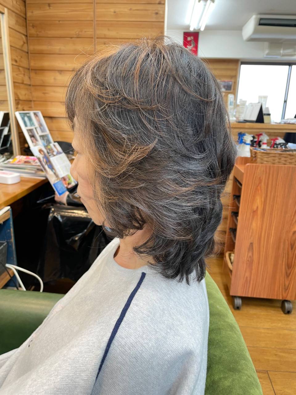 新井薬師前 中野区 美容室 初めてのメッシュ